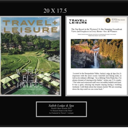 Jennifer Bates wood plaques travel plus Leisure & The wine spectator silver