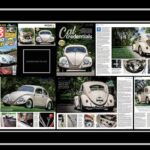 Larry Schultz wood plaque black 10 pages Volks world silver